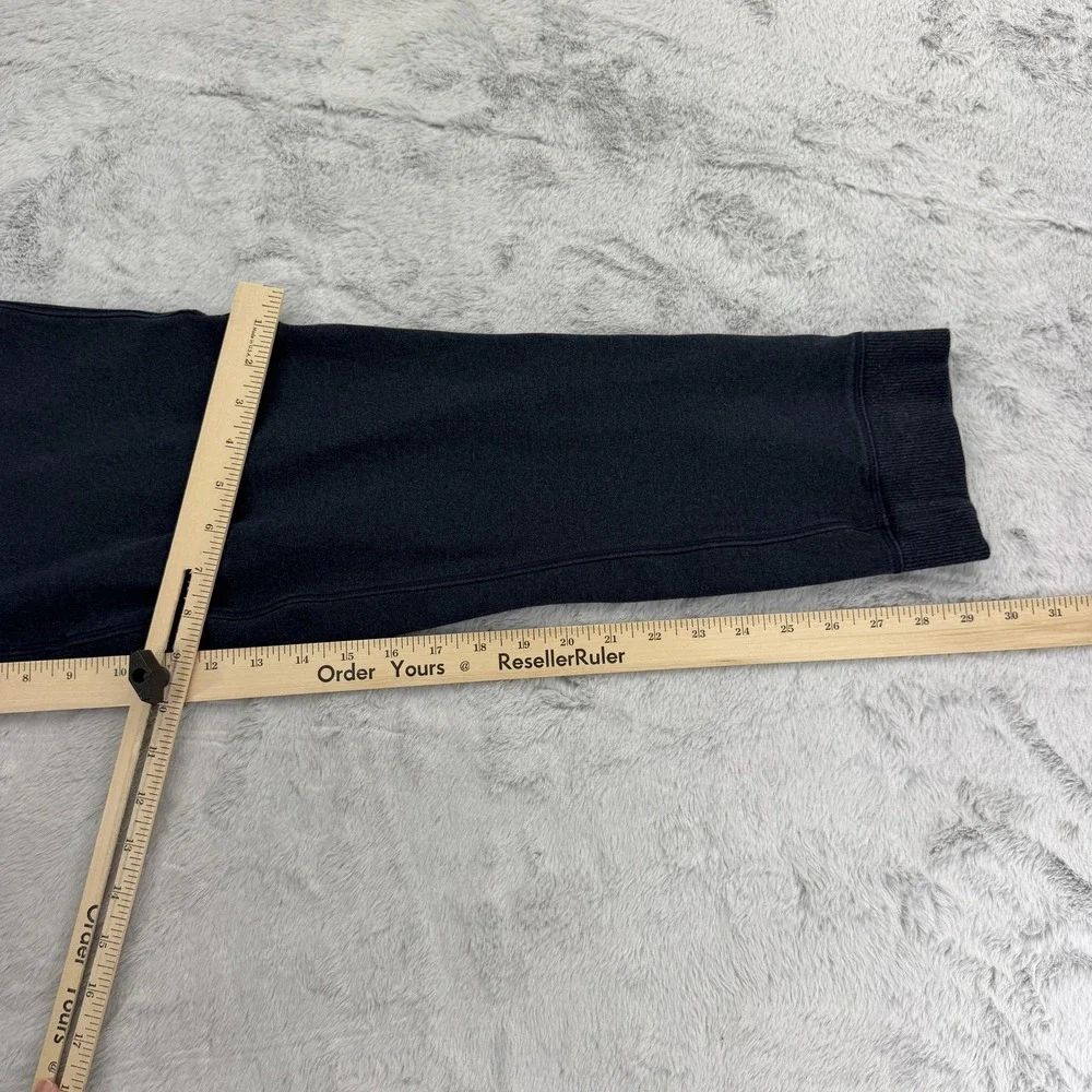 Lululemon Pants Mens M Blue French Terry Jogger Elastic Waist Zip Pocket